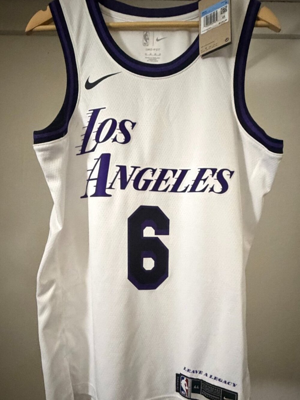 Lebron James Leave A Legacy City Edition Authentic Swingman